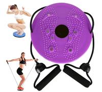 Loovely Waist Sculptor, Lovely Waist Sculptor Machine Twister, Body Shaping Waist Twisting Disc, Twister Board for Training, Legs, Buttocks, Hip Exercise (Purple)