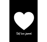 Loovly Paper Minimalist Blank Notebook 6x9 - 200 Numbered White Pages with Heart Detail: Soft Aesthetic Journal for Writing, Planning & Creativity