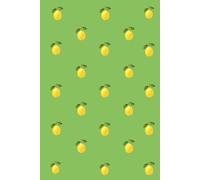 Loovly Paper Minimalist Blank Notebook 6x9 - 200 Numbered White Pages with Lemon Detail: Soft Aesthetic Journal for everyday writing, journaling and creative freedom