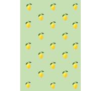 Loovly Paper Minimalist Blank Notebook 6x9 - 200 Numbered White Pages with Lemon Detail: Soft Aesthetic Journal for everyday writing, journaling and creative freedom