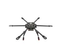LOOwAH Full Carbon 600mm Hexacopter Frame Compatible With Foldable Arm Hexacopter Frame Kit With Folding Landing Gear, Universal