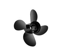 LOOwAH Universal Outboard Propeller Compatible with 48-8M0084495 4-Blade 14" x 19" Aluminum Boat, Compatible with 135-300HP 2&4 Stroke Outboard Engines