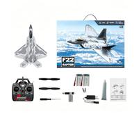 LooWindoer BM22 F22 RC Fighter Jet 4CH EPP Foam Glider 2.4G 200m 6G/3D