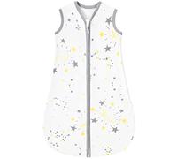 Looxii Baby Sleeping Bag 0.5 TOG 100% Cotton Sleep Sack Newborn Unisex Baby Wearable Blanket for Boys and Girls Toddler 6-12 Months Star