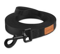 Looxmeer Training Leads for Dogs, 25m/82ft Nylon Long Line Dog Lead for Large Medium Dogs, Recall Obedience Dog Training Lead, Padded Handle & Storage Bag, Pet Leash for Tracking Camping Walking