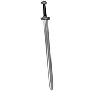 LOOYAR 104.1 cm Viking Old Medieval PU Foam Sword Weapon Toy for Berserker Soldier Knight Warrior Costume Fight Play Halloween Cosplay LARP