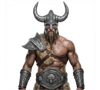 LOOYAR Adult Viking PU Foam Wolf Theme Armor Set - Authentic Norse Warrior Costume for LARP and Cosplay