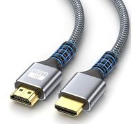 looyotul 8k Hdmi Cable 2m Ultra High Speed HDMI 2.1 Cable 8K@60HZ 4K@120HZ 48Gbps HDMI Cord for HDTV,PS4,PS5,Monitor Laptop,Xbox,HDCP 2.2&2.3 Support HDR,eARC,Ethernet,Dolby.(Silvery)
