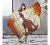 LOP Cute Throw Blanket Peaceful Meditation: A Digital Artwork Of Serenity And Inner Bala Flannel Blanket Easter Throw Blanket Thick Blanket(150x200cm)