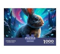 Lop-eared Rabbit Jigsaw Puzzles Adult And Children Educational Games Home Decoration Fun Activity for Home Birthday Jumbo Age 12+ for Adults 70x50cm/1000pcs