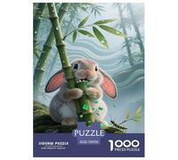 Lop-eared Rabbit1000Pieces JigsawPuzzlesanimal KidsforAdult Colourful Brainteasing Age12+byth HomeDecoration Uncover The Puzzle 70x50cm/1000pcs