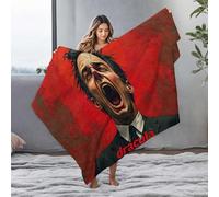 LOP Plush Blanket Dracula: The Fiery Transformation Of Count Bloodthirsty Flannel Blanket Soft Blankets Beach Blanket(125x150cm)