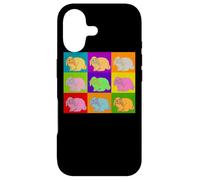 Lop Rabbit Popart Holland French Mini Rabbits Retro Bunny Case for iPhone 17