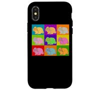 Lop Rabbit Popart Holland French Mini Rabbits Retro Bunny Case for iPhone X/XS