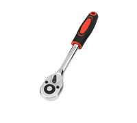 LOPAKACTAG 1/4 3/8 1/2 Inch Ratchet Wrench 24 Tooth Drive Socket Tool Multi-funtion DIY Hand Handle(1-2 inch 24 Teeth)