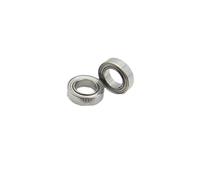 LOPAKACTAG 10Pcs mini miniature bearing MR52 MR62 MR63 MR74 MR83 MR84 85 MR93 MR95 MR104 MR105 MR106 MR115 MR126 MR128 MR148 ZZ(MR117 7X11X3)