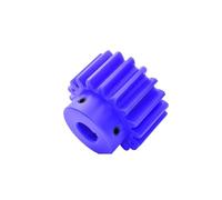 LOPAKACTAG 1Pc 3M Blue Nylon Spur Gear 3 Mold 12-20 Teeth Plastic Motor With Step Keyway Bore 14/15/16/18/20/22/24/25/28/30mm(30mm keyway 8mm,15 Teeth)