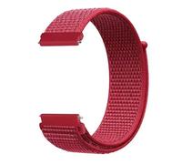 LOPAKACTAG 20mm 22mm Nylon Loop Strap For Amazfit Active 2 GTR 4 3pro 2e GTS 4/2 Mini 3 Stratos Band For AMAZFIT BIP 6 5/Zepp Z Bracelet(A-Red,1PCS 22mm)