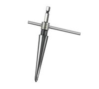 LOPAKACTAG 5-16mm Taper Reamer Bridge Pin Hole Hand Held T Handle Tapered-Handheld for Wood Metal Plastic-Drilling Tools