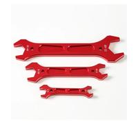 LOPAKACTAG Car Repair and Modification Tool an Aluminum Wrench Hose Joint Socket Adjustable Set AN3 AN4 AN6 AN8 AN1(Wrench1 Set (3pcs))