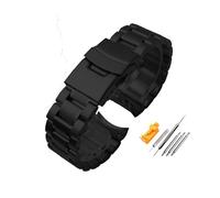 LOPAKACTAG For Casio EDIFICE EFV-540 500 EFS-S510 EFB-650 EQB-501 EFR-303L/303D Stainless Steel Strap 20mm 22mm Watch Chain Watchband(3105 black,22mm)
