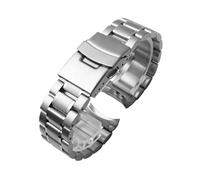 LOPAKACTAG For Casio EDIFICE EFV-540 500 EFS-S510 EFB-650 EQB-501 EFR-303L/303D Stainless Steel Strap 20mm 22mm Watch Chain Watchband(3105 silver,18mm)