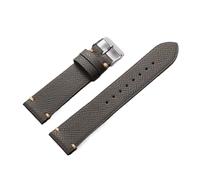 LOPAKACTAG Leather Strap Soft Palm Grain Cowhide Watch Band 18/19/20/22mm Black for Brown Bracelet Belt For Seiko(Grey,19mm)