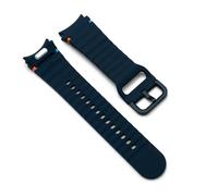 LOPAKACTAG No Gaps Quick Fit Silicone Strap For Samsung Galaxy Watch 7 6 5 4 40mm 44mm Bracelet 5Pro 45mm 6Classic 43mm 47mm Band(Indigo,Galaxy Watch 5Pro)