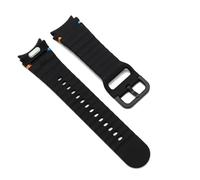 LOPAKACTAG No Gaps Quick Fit Silicone Strap For Samsung Galaxy Watch 7 6 5 4 40mm 44mm Bracelet 5Pro 45mm 6Classic 43mm 47mm Band(Black,Galaxy Watch 5Pro)