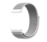 LOPAKACTAG Nylon Loop Strap For Garmin Forerunner 55 165 265 965 255 Active 5/For Vivomove Trend/For Vivoactive Venu 3/2 Bracelet Belt(Seashell,22mm)