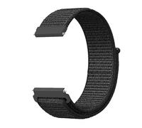 LOPAKACTAG Nylon Loop Strap For Garmin Forerunner 55 165 265 965 255 Active 5/For Vivomove Trend/For Vivoactive Venu 3/2 Bracelet Belt(Deep black,22mm)