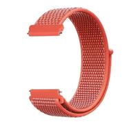 LOPAKACTAG Nylon Loop Strap For Garmin Forerunner 55 165 265 965 255 Active 5/For Vivomove Trend/For Vivoactive Venu 3/2 Bracelet Belt(Apricot peach,22mm)
