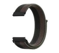 LOPAKACTAG Nylon Loop Strap For Garmin Forerunner 55 165 265 965 255 Active 5/For Vivomove Trend/For Vivoactive Venu 3/2 Bracelet Belt(Tornado gray,20mm)