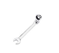 LOPAKACTAG Ratchet Wrench Combination Metric Flex Head Ratcheting Standard 11-15mm Sturdy Chrome Vanadium Steel Spanner Tools(14mm)