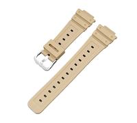 LOPAKACTAG Resin Solid Stainless Steel Buckle Watch Strap For Casio For GSHock Dw5600 Gw5000 Gw5035 DW-6900 Series Watchband(Khaki-Steel-K5)