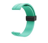 LOPAKACTAG Silicone Magnetic Buckle Watch Strap Band For Huawei GT2 Smart Connected Bracelet Black Watchband Man(Lake Blue,16mm)