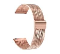 LOPAKACTAG Watch Band For Samsung Galaxy 7/6/5/4/3 40mm 44mm S3 For Active2 For Huawei GT4 GT3 Gt2e Stainless Steel(AXN-Rose Gold,22MM)