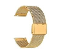 LOPAKACTAG Watch Band For Samsung Galaxy 7/6/5/4/3 40mm 44mm S3 For Active2 For Huawei GT4 GT3 Gt2e Stainless Steel(ML-Gold,22MM)