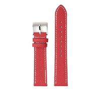 LOPAKACTAG Watch Strap 18mm 19mm 20mm 22mm Calfskin Leather Watchband Quick Release Band Hand-Made Palm Pattern Wristband Belt(Olive Flak,18mm)