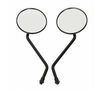 LOPART For Honda XR250 XR200 XR125 XR400 XR600 TLR200 XL100 XR80 XL80 XL80S XL250 MB5 Motorcycle 10mm Rear View Mirror Side Mirrors (Color : Black)