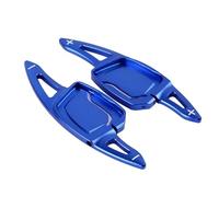 LOPBVXCY Car Steering Wheel Paddle Shift Extension Shifters 2pcs for Audi A1 A4 S4 Avant A5 S5 Sportback Sline 2021 2022 2023 2024 Aluminum Alloy Paddle Shifter Extensions Trim
