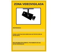 LOPD CCTV Security Camera Sign