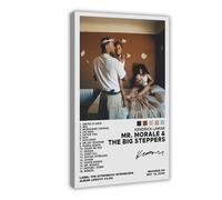 LOPEEY American Rapper Kendrick Lamar MR MORALE&THE BIG STEPPERS Music Album Cover Poster Canvas Poster Bedroom Decor Landscape Office Room Decor Gift 12x18inch(30x45cm)
