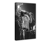 LOPEEY Bob Marley Performing at The Roxy Theatre 1979 Canvas Poster Bedroom Decor Landscape Office Room Decor Gift 16x24inch(40x60cm)