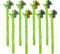 Lopenle 24PCS Cute Koala Pens Novelty Animal Gel Pens Animal Hugger Pens Koala Climbing Tree Pens 0.5 mm For School Office Party Birthday Christmas Stationery.…