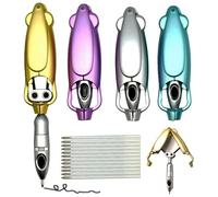 Lopenle 4PCS Novelty Transforming Pen Cool Transformer Robotic Ballpoint Pen Click Bounce Decopression Pens for Boy Kids School Office Party Birth DayStationery.