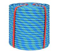 Lopevex 1/2 Inch Static Climbing Rope (200 Ft) - 9000lbs High Strength Arborist Bull Rope for Tree Work, Deep Rappelling & Safety Rigging - 48 Strand Core, Blue