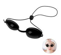 LOPHE 1PCS Sunbed Goggles Sunbed Eye Protection, Adjustable Safety Tanning Goggles, Protection UV and Infrared, Suitable for Sunbathing, LED Light Therapy, Beauty Clinics, Home beauty