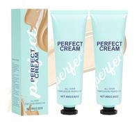 LOPHE Body Coverage Perfector, 2Pcs Leg Makeup Waterproof No Transfer Full Coverage Body Makeup Scar Tattoo Cover Up Cover Veins Concealer Light Concealing Foundation Cream for Body Face Makeup