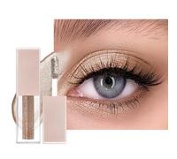 LOPHE Diamond Shimmer Eyeshadow,Sexy Brown Liquid Eye Shadow | Quick dry,long lasting,highly pigmented,with applicator,fine sparkle,for eye makeup,party,daily use,easy to apply